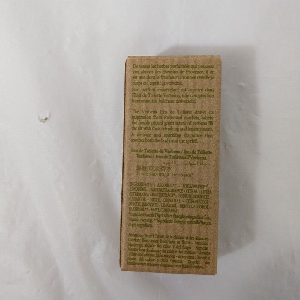 L'Occitane Verbena Toilette  0.25 / 7.5 ML OZ NIB - Picture 3 of 5